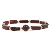 Pulsera de Cuarzo Amatista Natural para Mujer - Joyería y Bisutería Elegante, Cristal Cuadrado, Regalo de Moda con Encanto, Lujo Discreto - details 6
