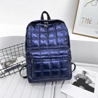 Mochila De algodón espacial para mujer, bolso de hombro de hilo de diseñador de diamantes, bolso escolar de gran capacidad, nueva moda coreana - details 3