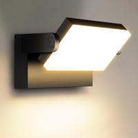 Aplique LED 40W Pared Exterior/Interior 360 ° Rotación Blanco cálido 3000K LED Exterior Impermeable Apliques de Pared negra 3000LM - details 0