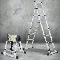 Escalera Telescópica de Aluminio Extensible, Antideslizante, Multiusos Carga de 150kg - details 64