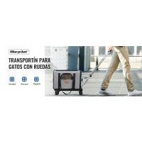 Transportin Gatos Perros con Ruedas