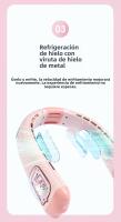 Ventilador de cuello de refrigeración sin aspas Kulomie, ventilador de cuello sin aspas de carga USB perezoso portátil - details 9