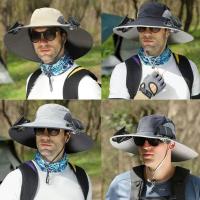 Gorra de Pescador Dual Carga Solar Ultravioleta Portátil para Acampar al Aire Libre Deportes y Moda - details 4