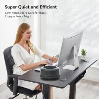 Purificador de aire portátil para automóvil con filtro True H13 e ionizador para humo y caspa - details 1