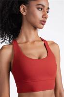 Top de Yoga Transpirable ZHUMU GYM Top de Deportiva de Verano con Espalda Cruzada para Mujeres - details 33