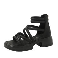 Nuevos Sandalias Platas Antideslizantes para Mujer en Verano 2025 Versátil Moda de Playa para Piso Coberto - details 30