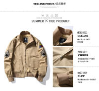 Chaqueta de Bombero Militar de Algodón Ligero Estilo Tanker WW2 de Brad Pitt Moda para Hombres - details 8