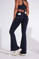 DAYS FIT JOY Pantalones de mujer con bolsillos, pantalones deportivos de cintura alta para yoga, levantamiento de cadera, secado rápido, ejercicio de carrera, - details 12