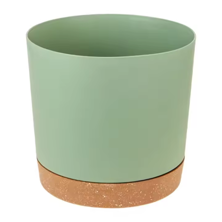 Macetas ligeras y grandes para plantas de interior y exterior, macetas de plástico grandes con drenaje - 1