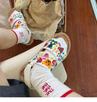Zapatillas planas para mujer 2025 nuevas sandalias bordadas con suela de corcho ~ sandalias de vacaciones de verano - details 1