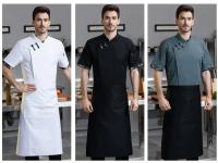 Chaqueta de Chef profesional, uniforme elástico cómodo para restaurante, abrigos de trabajo para camarero de panadería, monos de cocina delicados - details 2