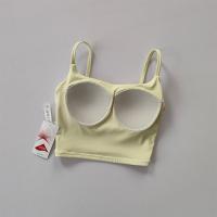Top Deportivo de Yoga para Mujeres Algodón Transpirable Mejora de Figura con Almohadilla - details 23