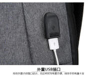 Bolso para ordenador portátil de negocios para hombre, mochila USB multifunción, mochila de gran capacidad. - details 40