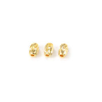 Cuentas de Brass Doradas de 18K Diseño Ovalado Cilíndrico Suministros para Hacer Joyería DIY - details 45