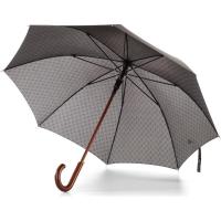 Paraguas de madera clásicos con mango en J, fácil agarre, resistente al viento, impermeable, ble - details 7