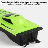 Barco RC Impermeable Control Remoto para Niños Velocidad Juguete Ligero para Piscina - details 4