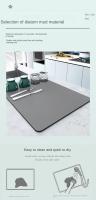 1 almohadilla de secado absorbente de cocina grande de 40x60 cm. - details 2
