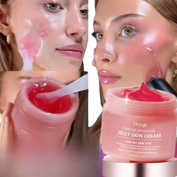 Crema de Gelatina de Colágeno Profundamente Hidratante Firmeza y Brillo para la Piel - 1