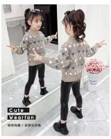 Suéter de Vellón Engrosado para Niñas Moda de Invierno para Edades de 4-12 Años - details 8