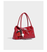 Bolso de hombro rojo de gran capacidad para mujer, nuevo y versátil - details 13