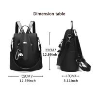 Mochila Para Mujer Antirrobo Casual De Viaje Al Aire Libre Nylon Diario Clásica Bolsa De Comunicación Diaria Mochila De Viaje - details 4
