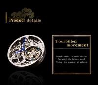Reloj Mecánico de Tourbillon Premium Aesop Auténtico Dial de Dragón de Zafiro para Hombres - details 12