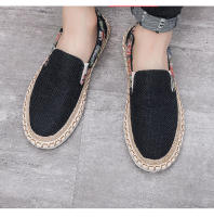 Zapatos de lona transpirables para hombre y mujer, zapatos vie informales de pescador, moda de verano - details 1