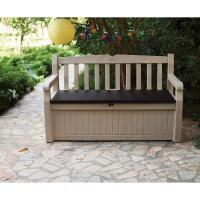 Baúl de Almacenamiento de Resina Grafito Capacidad de 265L Ideal para Ordenación de Jardín y Terraza 140 x 60 x 84 cm - details 14