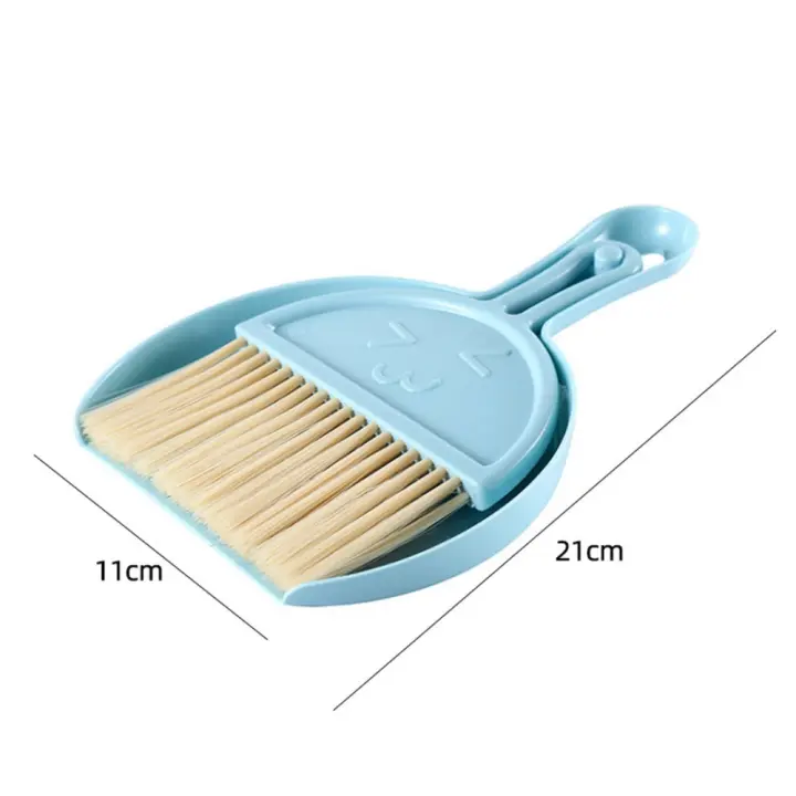 Juego de mini escoba de escritorio Herramientas de barrido de mesa Escoba de limpieza - 1