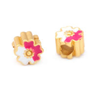 Pulseras de Brass Dorado Mate 4PCS Grande Agujero Abalorios para Hacer Joyas DIY - details 88