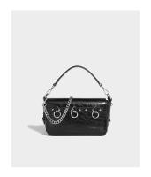 Bolso retro de cadena axilar, dulce y genial, estilo Spice Girl, bolso de hombro, bolso de mensajero para mujer, nuevo modelo. - details 12