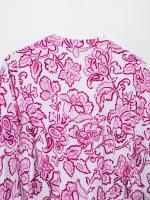 Mini vestido con estampado de flores de moda para mujeres europeas y americanas - details 10