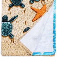 Toalla de playa de microfibra sin arena, fina, de secado rápido, súper absorbente, toallas grandes y ligeras para viajes, deportes, piscina - details 18