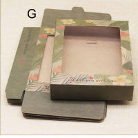 Caja de papel grande con ventana para regalo de Navidad, almacenamiento de pasteles, galletas, embalaje de boda para fiesta en casa, 10 piezas - details 12