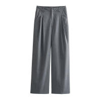 BUNO-novedad de verano, producto, moda para mujer, Chaqueta corta de manga larga con cuello levantado Simple, abrigo, pantalones sueltos, conjunto informal - details 6
