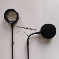Luces led de cuello de cisne para plantas acuáticas, iluminación de Acuario, luces de botella ecológica, USB, 5W, 6000K - details 5