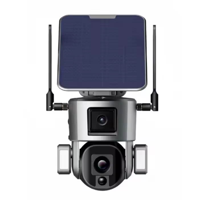 Cámara Solar de 4K Inalámbrica Zoom Óptico de 10X Funcionamiento de Energía Solar - 1