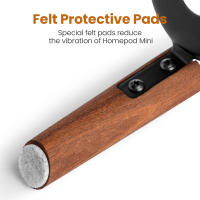 Soporte de madera Real para Homepod, Mini trípode con marco de Metal, Mini altavoz para el hogar, decoración de habitación, regalo - details 4