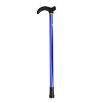 Bastón telescópico con puntas de goma para caminar, equipo de escalada corporal de aluminio para ancianos, 6 grados - details 1