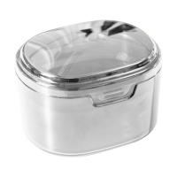 Estuche de retenedor de ortodoncia Dental, cajas de almacenamiento para dentaduras postizas de viaje, soportes transparentes - details 0