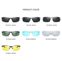 Gafas de sol polarizadas clásicas de lujo para hombres y mujeres, gafas de sol para conducir, pescar, senderismo, gafas vintage para hombre, gafas para hombre UV400 - details 12