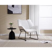 Sofá de Salón Moderno de Lino Estilo de Descanso con Brazo para Dormitorio - details 27
