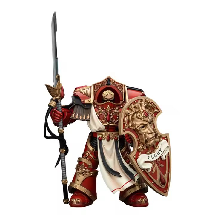 JOYTOY 1/18 Figura de acción 40K Blood Angels Crimson Paladins Squad Crimson Exemplar - 1
