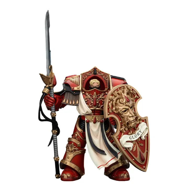 JOYTOY 1/18 Figura de acción 40K Blood Angels Crimson Paladins Squad Crimson Exemplar - 1