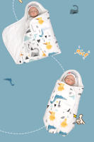 Saco de dormir para bebé de 0 a 6 meses, sobres para recién nacidos, envolturas para bebé, 2,5 TOG, diseño de capullo de algodón suave, Protector de cabeza y cuello - details 11