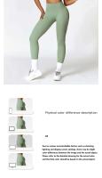 Pantalones de yoga, bodys deportivos para correr, FIESS, cintura alta, sin costuras, push-pull, bodys de entrenamiento para mujer - details 0