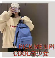 Mochila de nylon de moda sólida Estilo japonés para mujeres Ligera para secundaria y universidad - details 0