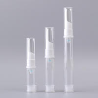 Botella con bomba de vacío sin aire transparente, crema cosmética para ojos, dispensador de tamaño de viaje, contenedores rellenables, herramientas de maquillaje portátiles, 5/10/15ml - details 1