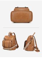 Bolso de Cuero Sintético para Mujer, Mochila de viaje, Bolso de Hombro - details 4