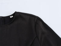 OUWU- Vestido nuevo de primavera, estilo femenino, diseño de borde de volante irregular, nicho - details 3